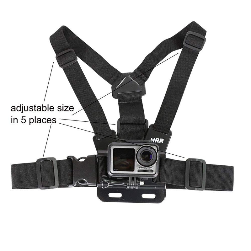 Mobile Phone Chest Strap Mount,Harness Strap Holder Universal Cell Phone Clip for Action Camera POV Compatible with Gopro Akaso Samsung iPhone etc