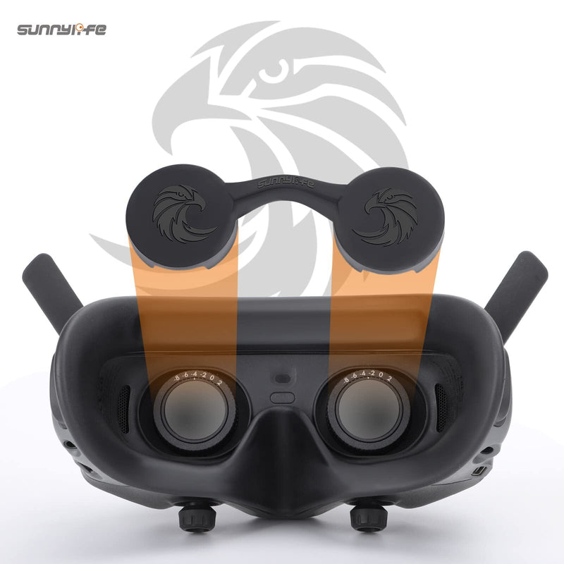 Lens Cover Dust-Proof VR Lens Silicone Case Soft Protector Anti-Scratch Accessories for DJI Avata Goggles 2