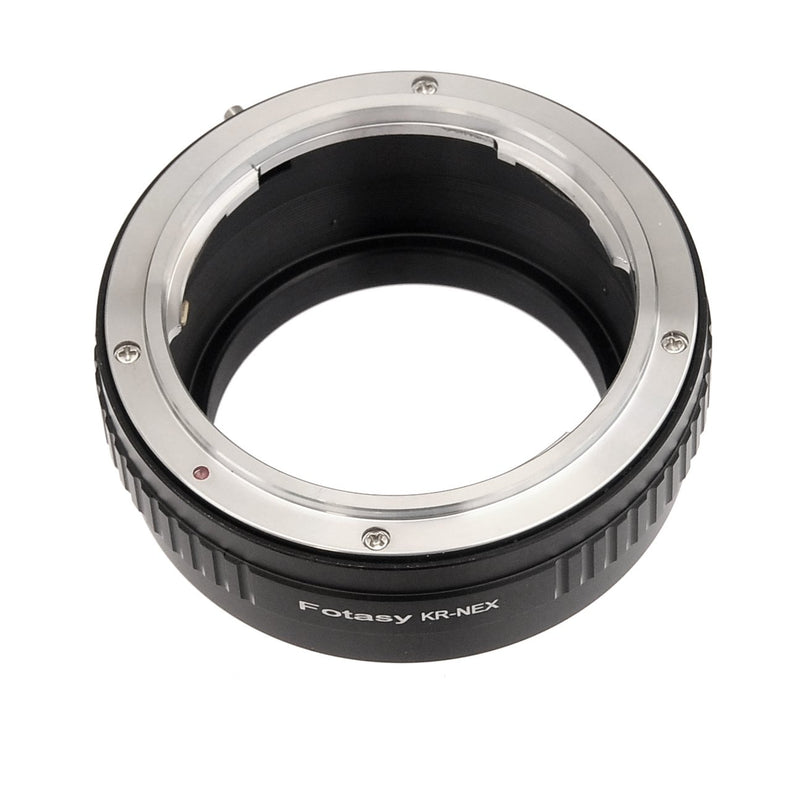 Fotasy NAKR Konica AR Lens to Sony E-Mount Adapter, AR to E-Mount Converter, Konica AR Adapter to E Mount, fits Sony NEX-5T NEX-6 NEX-7 a3000 a3500 a5000 a5100 a6000 a6100 a6300 a6400 a6400 a6500 a6600, Konica AR to E-Mount, Konica AR to E-Mount