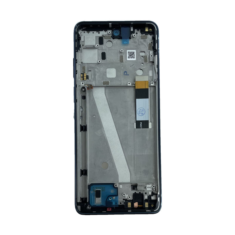 Ygpmoiki for Motorola Moto G Stylus 5G 2022 XT2215-1 XT2215-2 XT2215-3 XT2215-4 LCD Display Touch Screen Panel Digitizer with Frame Replacement Blue,6.8"