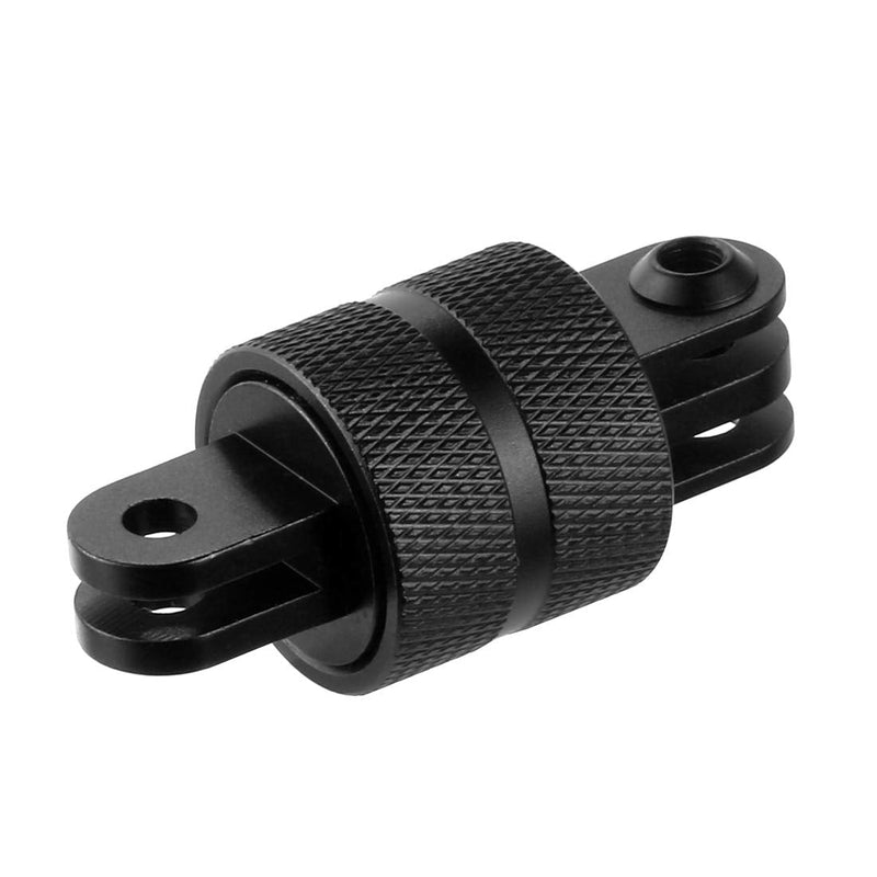 FEICHAO 2Pcs 360 Degree Universal Swivel Mount CNC Rotating Tripod Adapter Head Pivot Arm Connector Compatible for Gopro Hero Series/Session 8.0 5 4 / Fusion and Other Action Camera