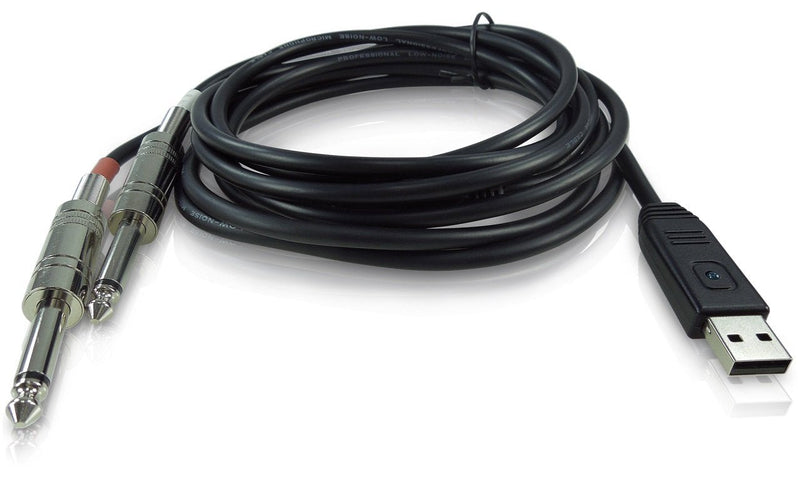 [AUSTRALIA] - Behringer Line in to USB Interface Cable (Black), 2 
