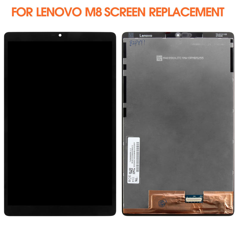AGCUT Screen Replacement for Lenovo Tab M8 LCD Display TB-8505X Touch Digitizer Compatible with Model TB-8505F TB-8505FS Assembly Repair Parts with Free Tools in Black 8 inch