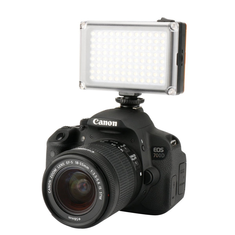 96 LED Video Light,Mini Pocket Led Lighting on Camera for Canon Nikon Camcorder DSLR Camera Smartphone Lighting Wedding Facebook Living Stream Vlogging YouTube Video Gimbal