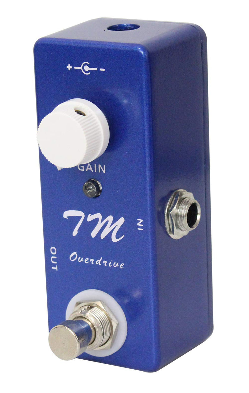[AUSTRALIA] - Mini TM Overdrive Guitar Effect Pedal with True Bypass Switch 