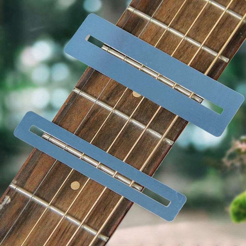 [AUSTRALIA] - Guitar Repairing Tools Kit with Fret Grinding File Rocker Leveling Tool Fretboard Guards Sanding Paper 