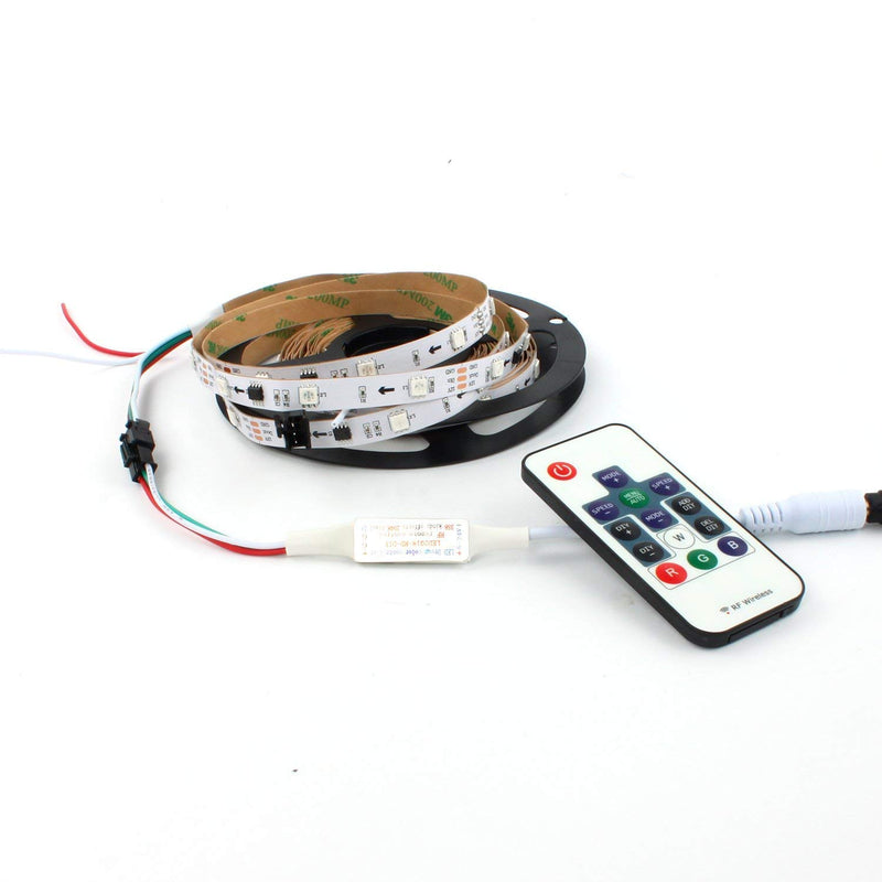 [AUSTRALIA] - RGBZONE DC 5-24V Mini 14 Key RF Remote Controller for WS2811 WS2812B Dream Color LED Strip Light 
