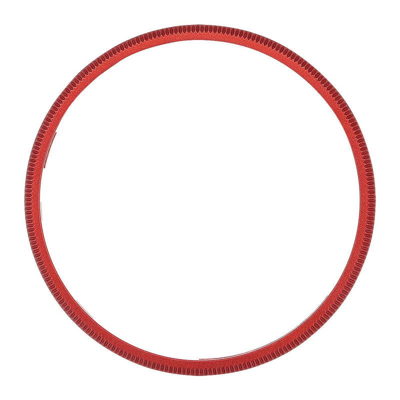 Haoge RRC-GNR Red Metal Decorate Ring Cap for RICOH GR III GRIII GR3 Camera Replaces GN-1 Ring Cap (Red)