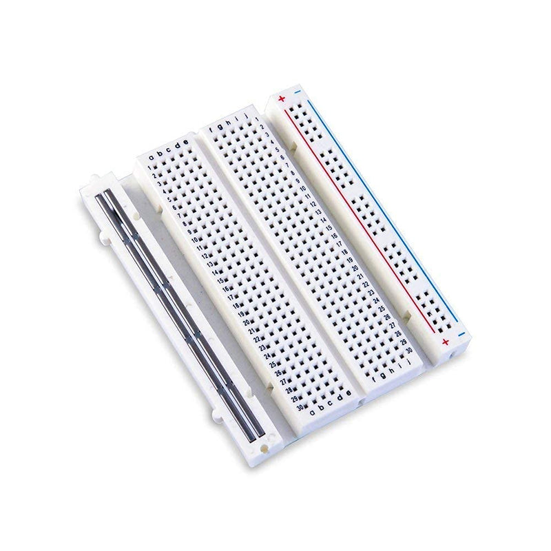 MCIGICM Breadboards, 2Pcs 830 Point and 2Pcs 400 Point Solderless Bread Board for Proto Shield Distribution Connecting Blocks