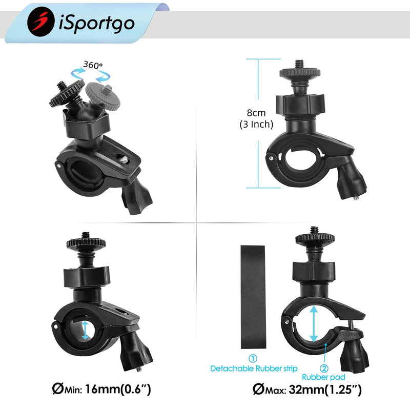 iSportgo Bike Bracket Bicycle Mount Holder for Outdoor Portable Bluetooth Speakers / GoPro Hero / Cameras