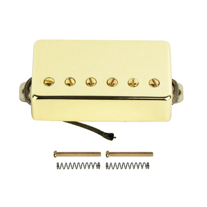 [AUSTRALIA] - FLEOR Alnico5 Guitar Humbucker Pickup Golden Bridge Pickups Compatible with LP Stye Guitar Part Bridge Pickup 