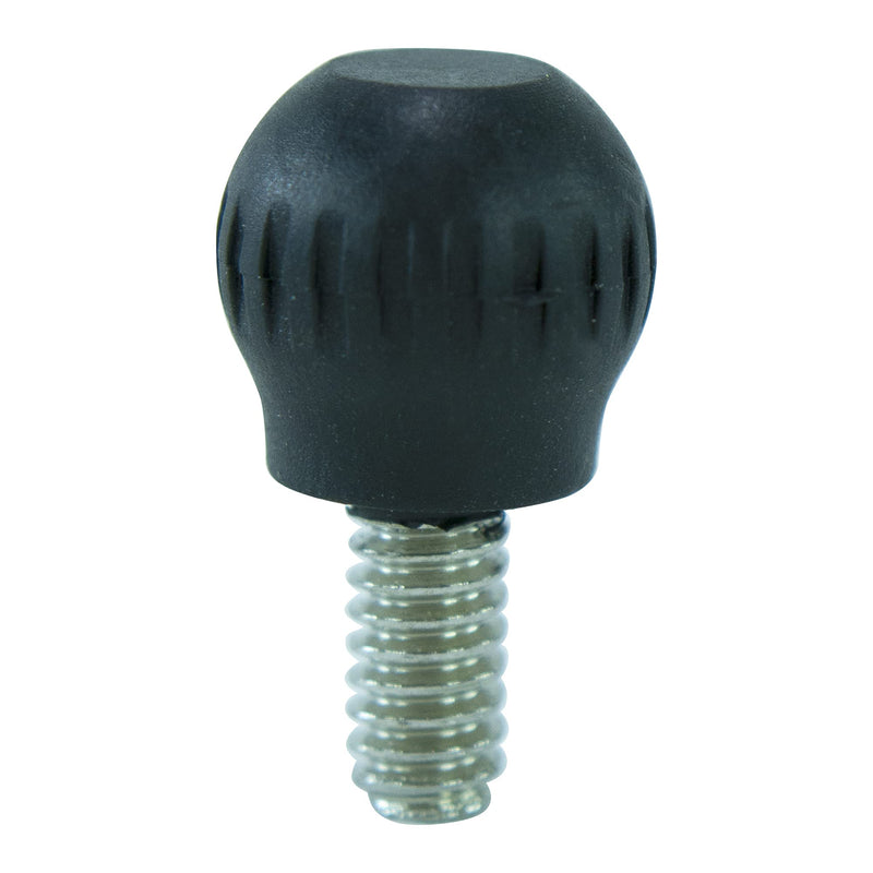 Cam Caddie® Scorpion EX Cheese Plate Hardware W/ Non Slip Rubber Coated Feet (4 Pack) of Replacement ¼” – 20 Threaded Screws / Connectors / Adaptors for Tripod Mount / Cheese Plate (Black) Replacement Hardware/Screws