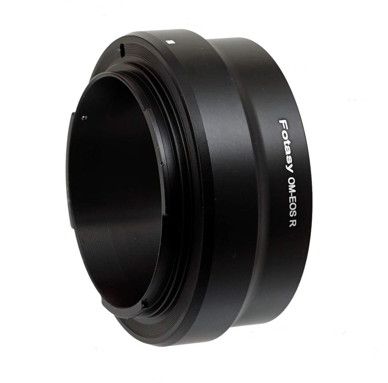 Fotasy Olympus OM Lens to Canon RF Mount Adapter, OM EOS R, OM EOS R Adapter Ring, fits Olympus OM Mount Lense & Canon EOS R Mirrorless Camera EOS R RP Ra R5 R6 OM - EOS R