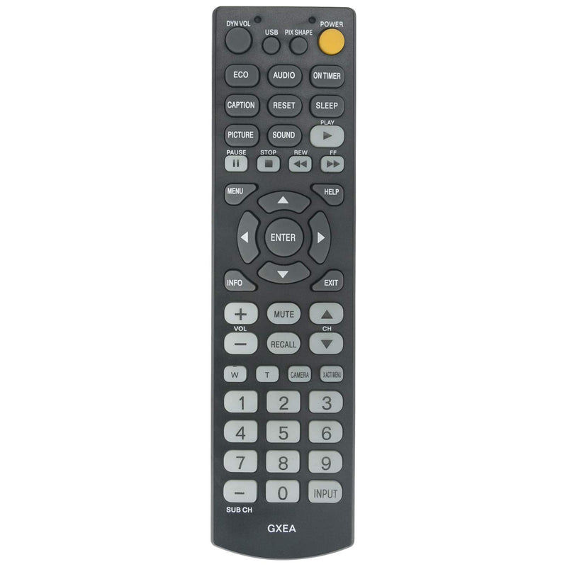 New GXEA Replace Remote Control fit for Sanyo LCD TV HDTV DP32242 DP37840 DP40142 DP42410 DP42840 DP42840C DP46142 DP46840 DP50710 DP50740 DP52440 DP55360 DP55441 LCD19E30 LCD26E30