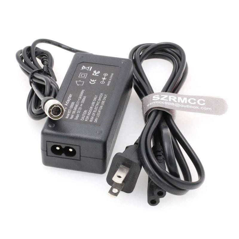 SZRMCC Sound Devices 688 644 633 702T Zoom F4 F8 ZAXCOM 12V 2A Hirose 4 Pin Male AC DC Power Adapter