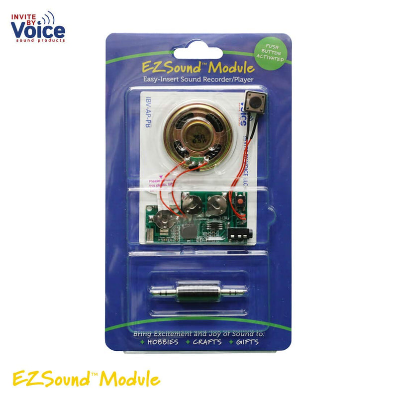 [AUSTRALIA] - EZSound Module - Push Button Activated - Easy to Record - 120 Seconds Recording - High Sound Quality 