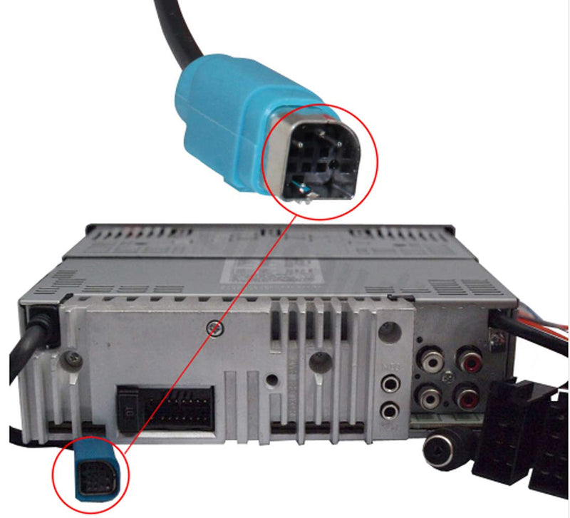 [AUSTRALIA] - colorparts2016 Bluetooth Module Aux Cable Input Adapter Compatible with Alpine KCE-237B CDA-105 105E CDE-102 CDA-117 CDE-101R INA-W900 IDA-X305 
