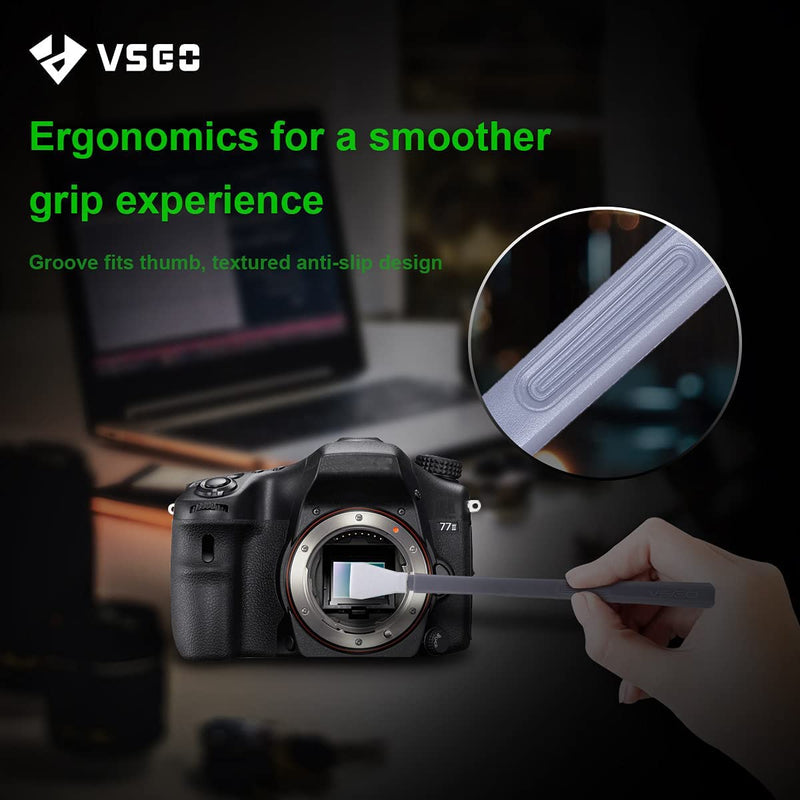 VSGO V-S01E Micro Four Thirds 4/3 Sensor Cleaning Swabs 12pcs for DSLR Cameras