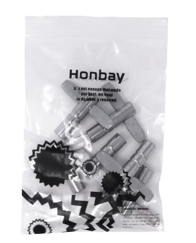 Honbay 6pcs Metal Construction Standard Drum Keys
