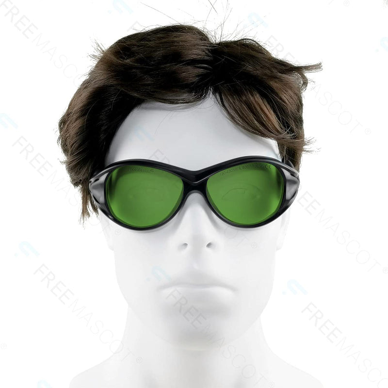 FreeMascot OD 6+ 190nm-450nm / 800nm-1700nm Wavelength Professional Laser Safety Glasses Style 2
