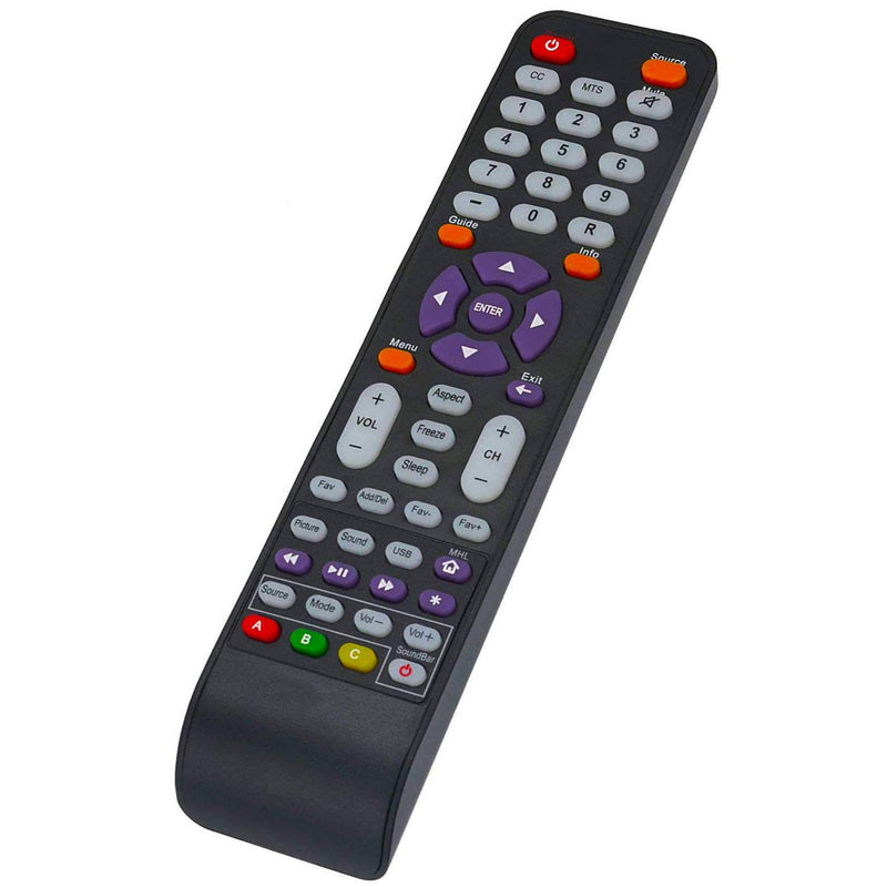 New 142021270009C Remote Control fit for Sceptre LED TV U508CV-UMK U515CV-UMC U515CV-UMS U550CV-UMC U550CV-UMR U550CV-UMS U558CV-UMC U650CV-UMC U650CV-UMK U650CV-UMR U650CV-UMS U658CV-UMC U658CV-UMR