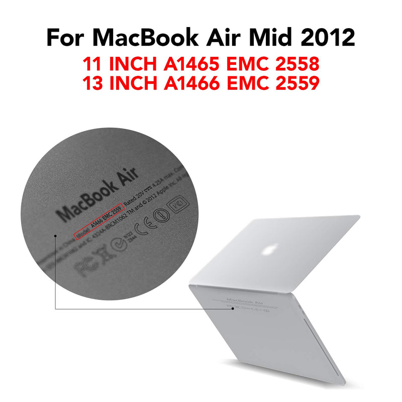 SATA SSD 256GB 3D TLC Flash Drive Disk Replacement for MacBook Air Mid 2012 A1465 (EMC 2558), A1466 (EMC 2559)