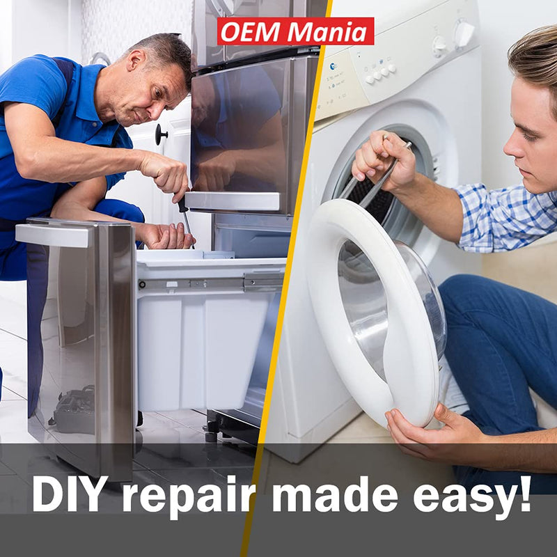 New OEM Mania 2-pack 469918 Fresh Air Filter Compatible After Service Version Replacement Part for Refrigerator