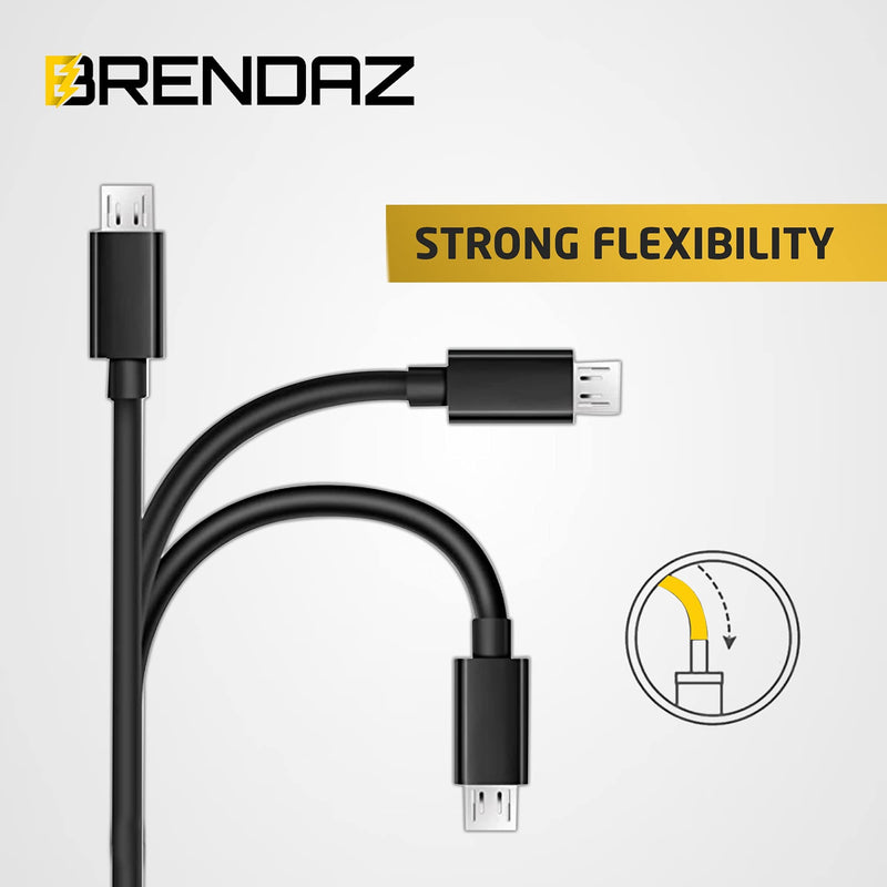 BRENDAZ Compatible USB 2.0 Cable Sync n Charge for Sony Alpha a5100, Alpha a6400, Alpha a6600, ZV-1, Cyber-Shot DSC-RX0 II Digital Camera, Alpha a99 II DSLR Camera. (6-Feet) 6-Feet