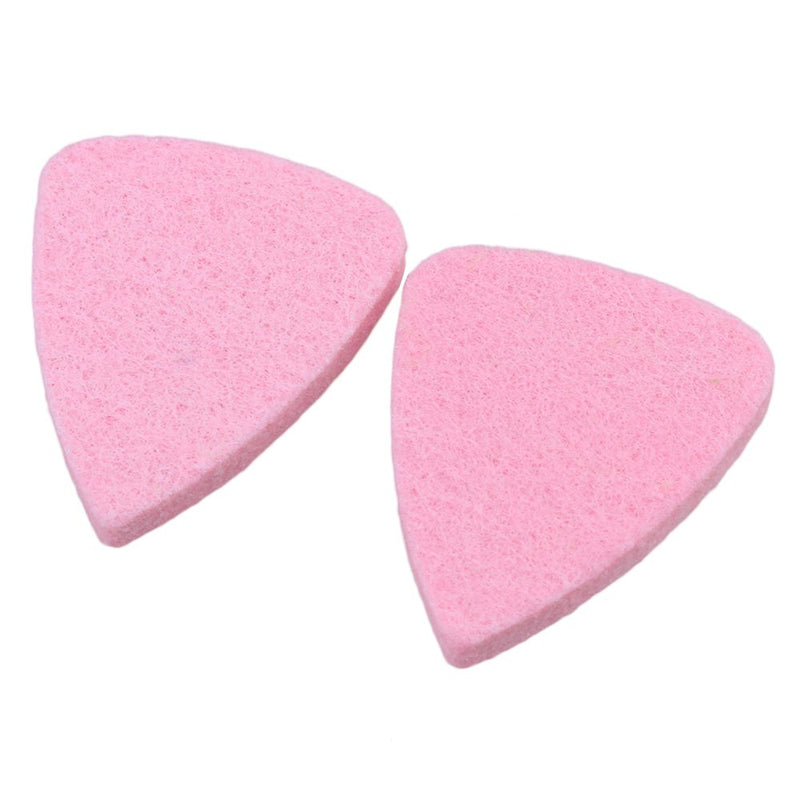 5pcs 3.8mm Pink Felt Guitar Picks Plectrums for Guitar Ukulele Bass