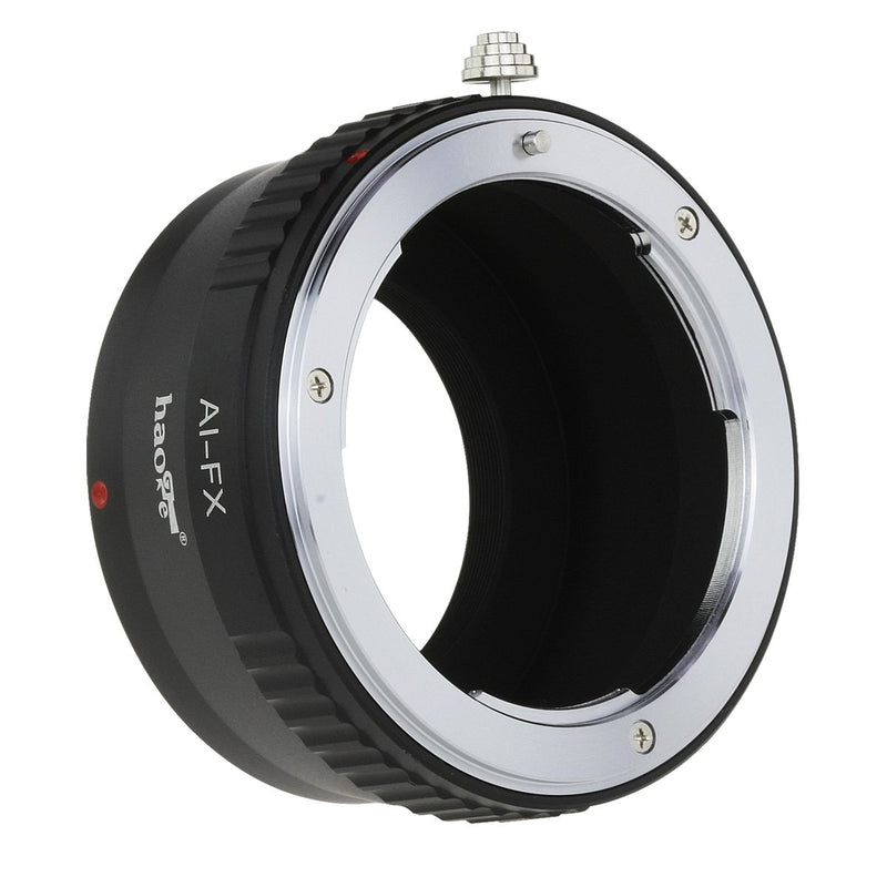 Haoge Lens Mount Adapter for Nikon Nikkor F Mount AI AI-S Lens to Fujifilm Fuji X FX mount Camera as X-A3 X-A5 X-A10 X-A20 X-E1 X-E2 X-E2s X-E3 X-H1 X-M1 X-Pro1 X-Pro2 X-T1 X-T2 X-T3 X-T10 X-T20 X-T30