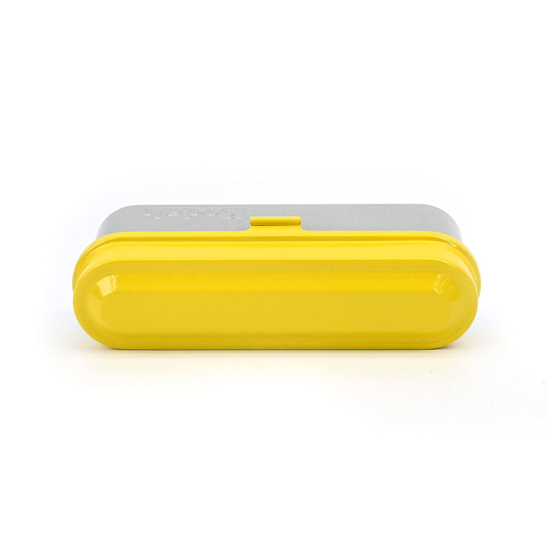 KODAK Film Case - for 5 Rolls of 35mm Films - Compact, Retro Steel Case to Sort and Safeguard Film Rolls (Yellow) (Film is not Included) Yellow