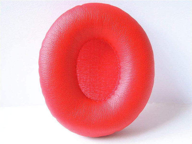 [AUSTRALIA] - Learsoon Replacement Solo 1 Wired Earpads Ear Cushion Compatible with Monster Beats by Dr.Dre Wired Solo 1.0 Solo HD On-Ear Headphones (Red) Red 