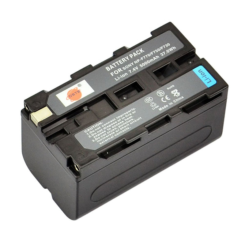 [AUSTRALIA] - DSTE Replacement for 2X NP-F750 Battery + Rapid Dual Battery Charger with Micro USB Cable Compatible Sony CCD-TRV215 CCD-TR917 CCD-TR315 HDR-FX1000 HDR-FX7 HVR-V1U HVR-Z7U HVR-Z5U as NP-F730 NP-F770 