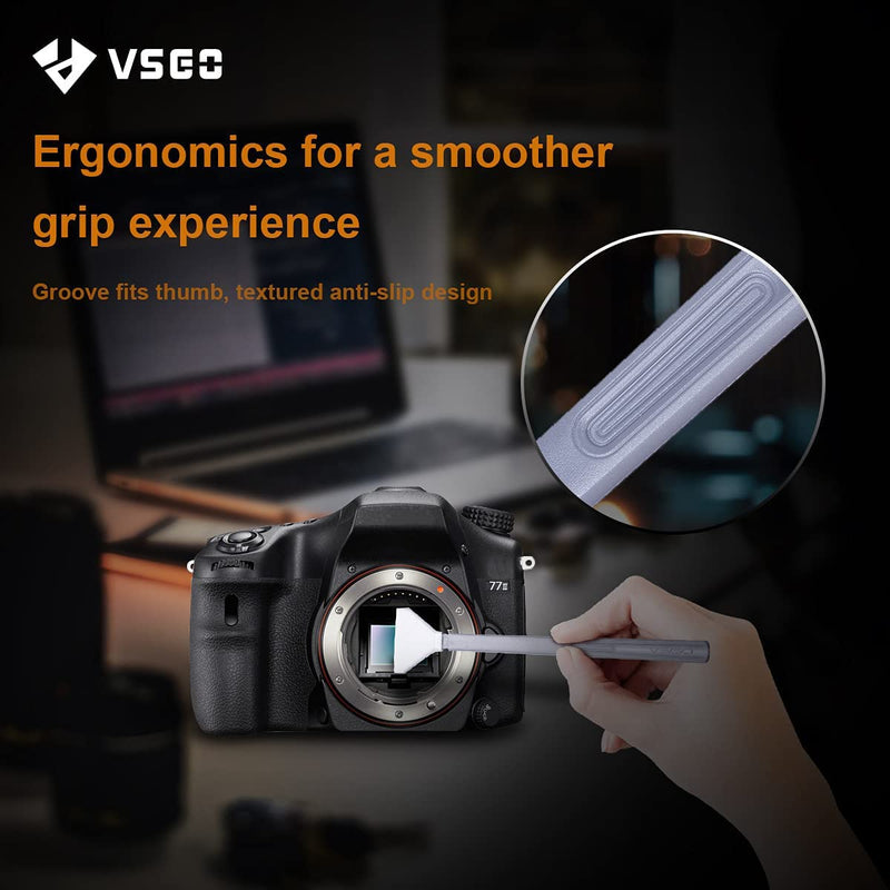 [AUSTRALIA] - VSGO 24 Pcs Digital Camera Cleaning Swab Full Frame Sensor Cleaning Swabs Dry CCD CMOS Clean Swab for Nikon Sony Canon DSLR Camera Clean Digital Camera 