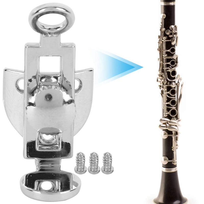 Clarinet Thumb Rest,Adjustable Finger Cover Screw with Finger Sleeve Clarinet Cushion Protector Clarinet Accessories