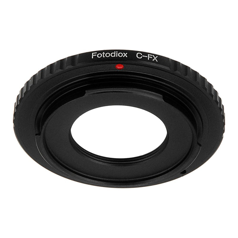 Fotodiox Lens Mount Adapter Compatible with C-Mount CCTV / Cine Lens on Fuji X-Mount Cameras Standard