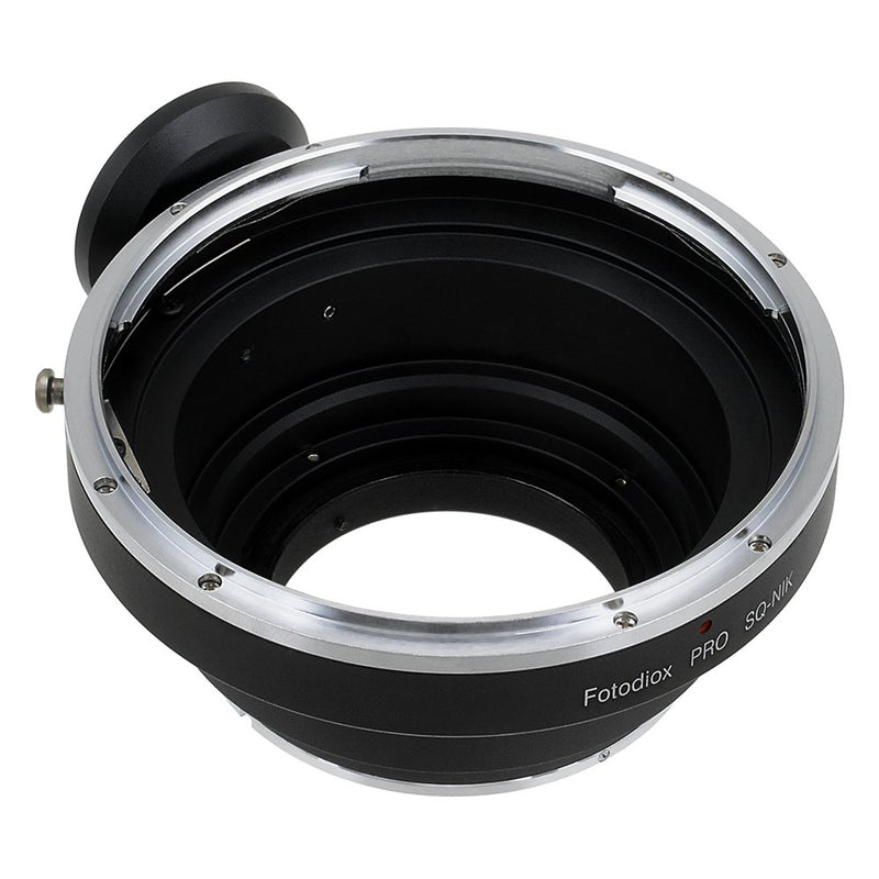 Fotodiox Pro Lens Mount Adapter - Bronica SQ (SQ-A, SQ-Am, SQ-Ai, SQ-B) Lens to Nikon F-Mount SLR/DSLR Camera Body