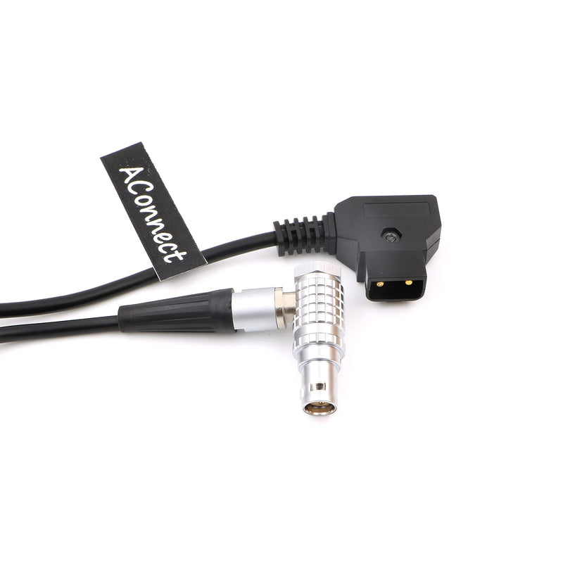 Red Scarlet-Epic-Cable-Dtap-Flexible D Tap to Right Angle 1B 6 Pin Female Power Cable for Red Scarlet|Epic 3.3Ft|1M