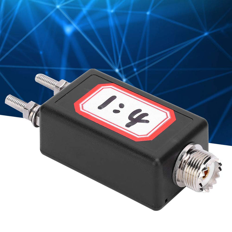 Jeanoko 1:4 Durable Mini Balun HF Balun Shortwave Antenna Consumer Electronics for Outdoor QRP Station and Furniture