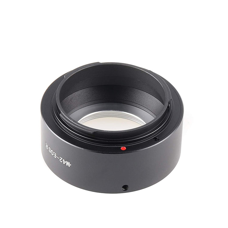 FocusFoto Lens Mount Adapter Ring for M42 Screw Lens to Canon EOS R RP R5 R6 RF Mount Mirrorless Camera