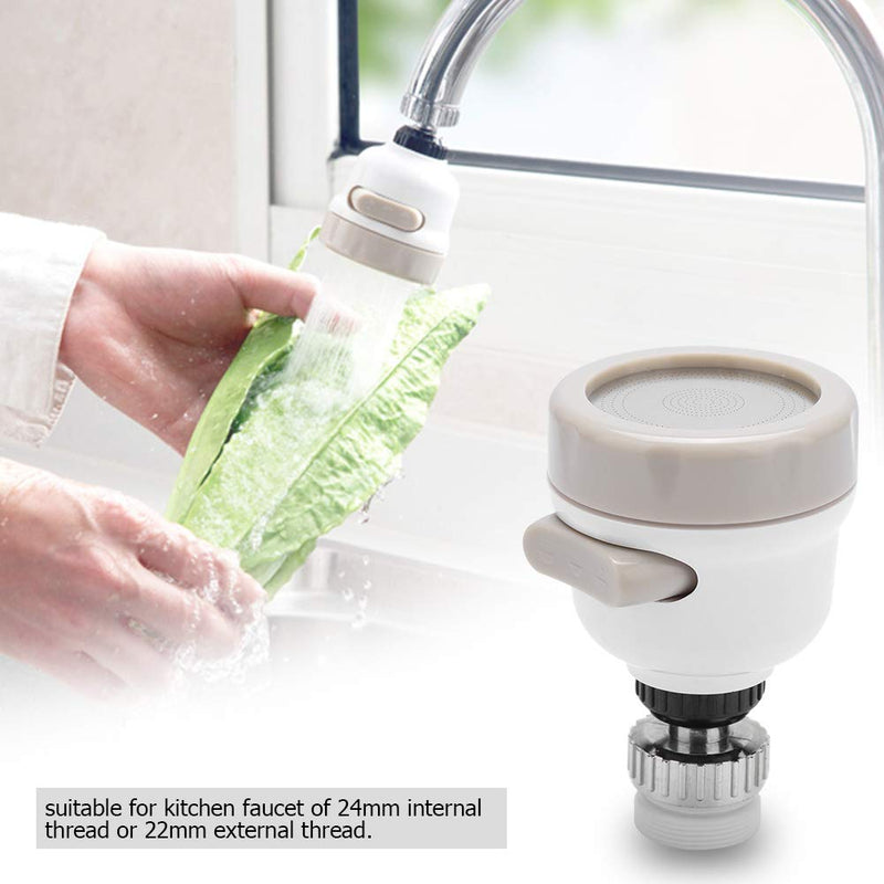 Yosoo Kitchen Faucet Spray Head Tap Splash Filter Nozzle 360?Rotatable 3 Modes Adjustment