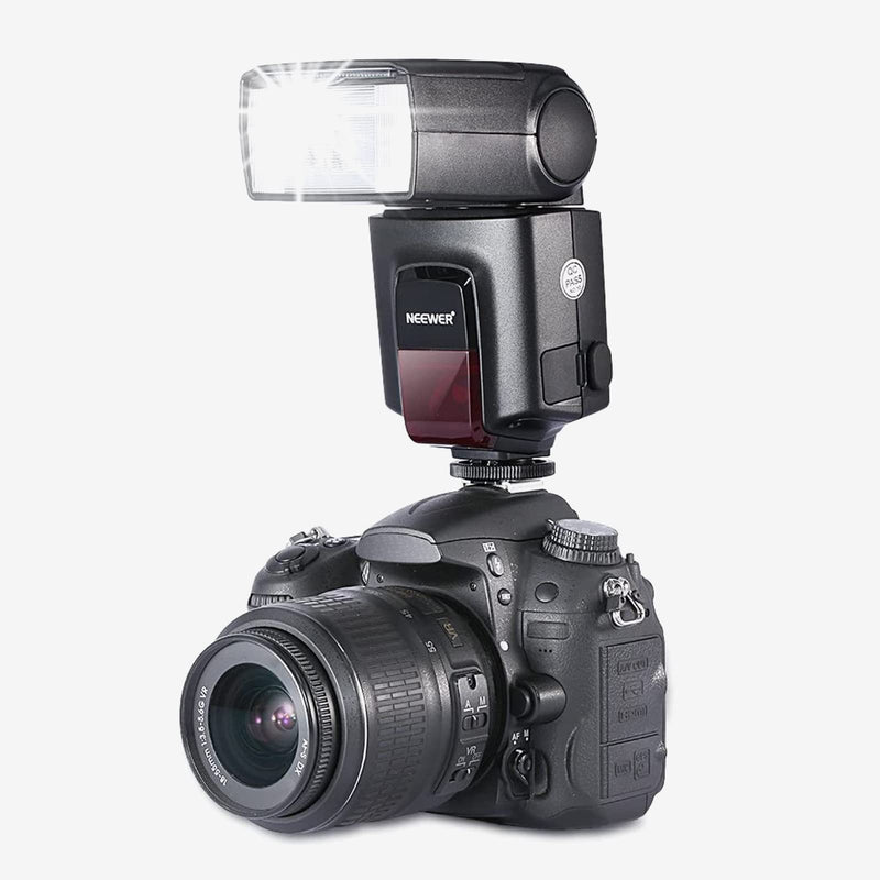 NEEWER TT560 Camera Flash Speedlite 5500K with Standard Hot Shoe Mount Compatible with Canon Nikon Panasonic Olympus Pentax Fijifilm and Other Digital Cameras