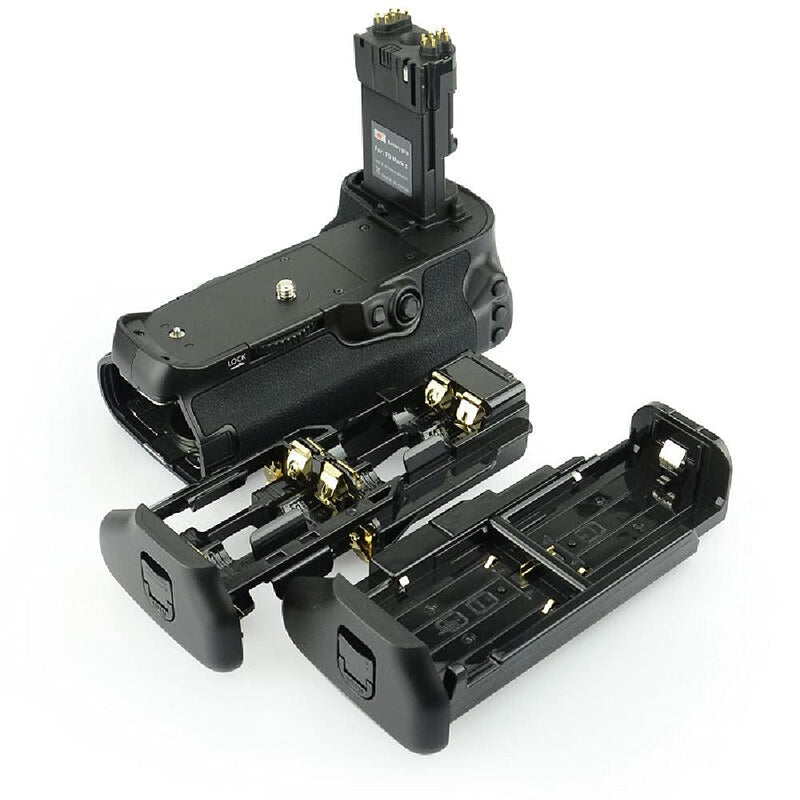DSTE Replacement for Pro BG-E16 Vertical Battery Grip + 2X LP-E6 Compatible Canon 7D Mark II Digital Camera