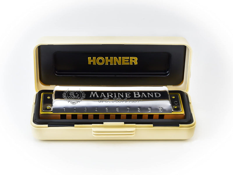 Hohner M1896116X Marine Band Classic Bb Harmonica