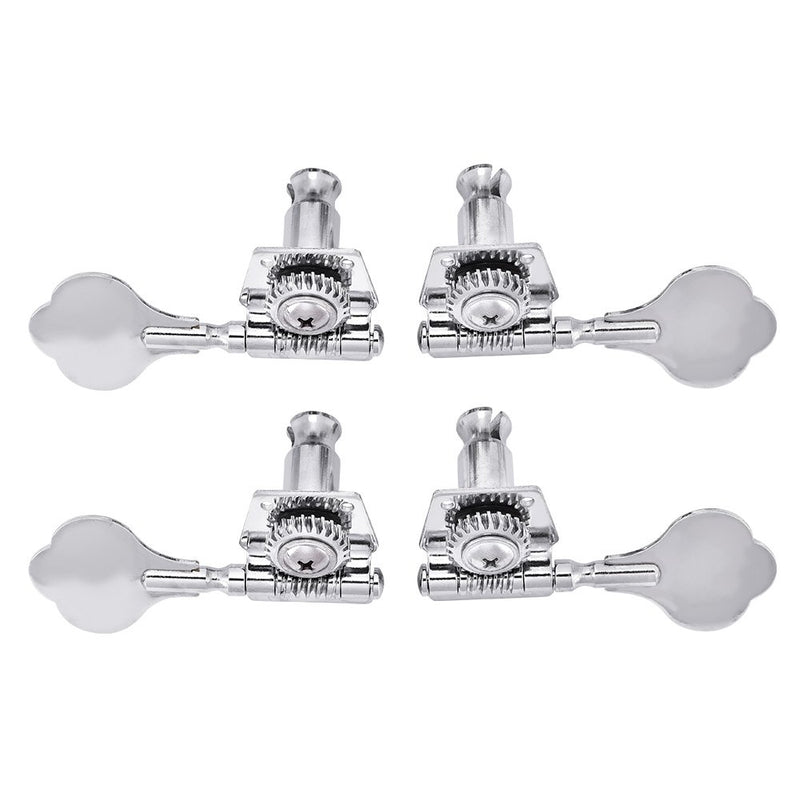 Guitar Tuning Pegs, 2L2R Open Gear Guitar String Tuners Plum Shape Machine Head