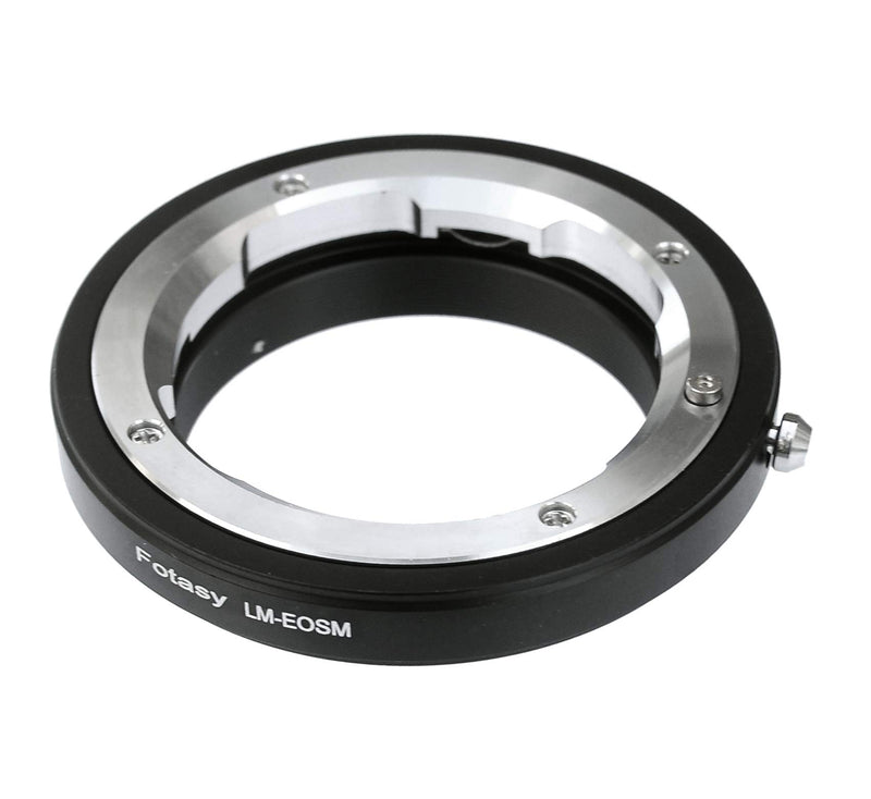 Fotasy Leica M Lens to Canon EF-M Mount Adapter, Leica M EFM, Leica M EOS M Adapter, EFM Adapter Leica M, fits Leica M Lens & Canon EF M Mirrorless Cameras M2 M3 M5 M6 M6 Mark II M10 M50 M100 M200