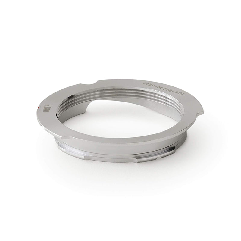 Urth x Gobe Lens Mount Adapter: Compatible with M39 Lens to Leica M Camera Body (28-90mm Frame Lines) M39 (28-90mm)