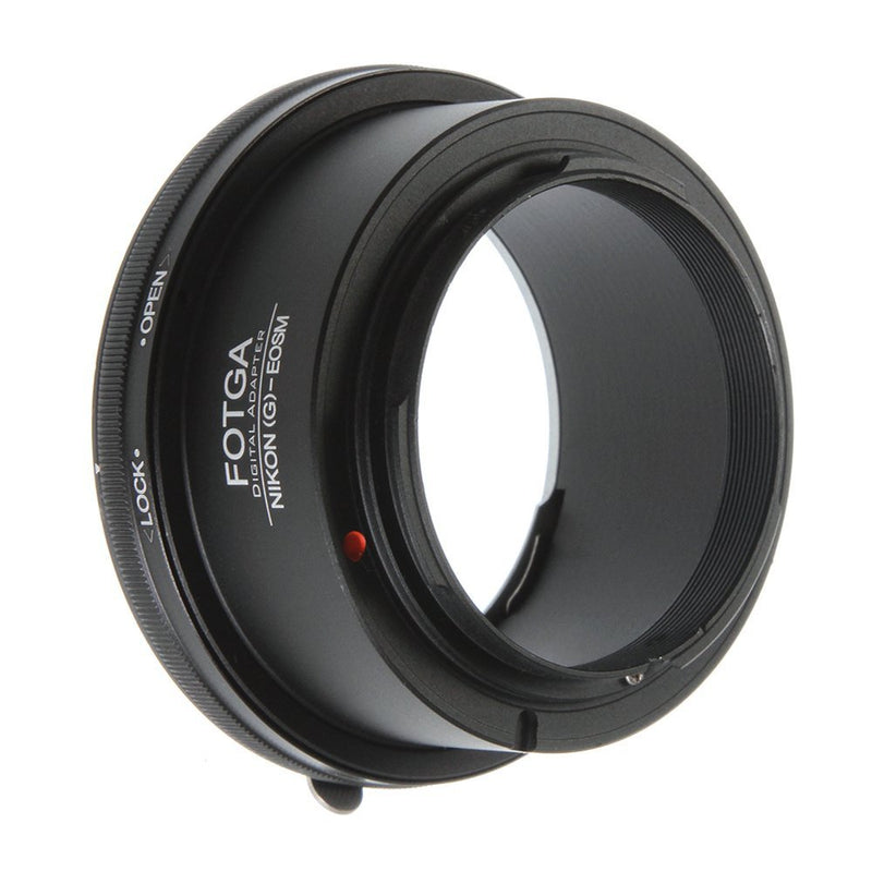 Runshuangyu FOTGA Lens Mount Adapter for G AF-S Mount Lens to EF-M EOS M M2 M3 M5 M6 M10 M50 M100 Camera