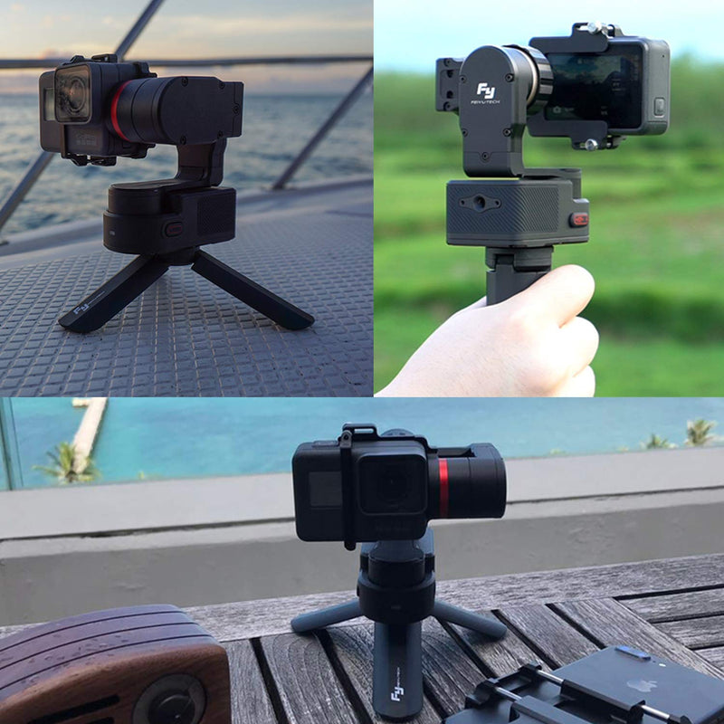 FeiyuTech Mini Tripod Gimbal Stand Portable Desktop Stand on Stabilizer with 1/4 Inch Screw Hole for WG2 WG2X G6 G5 G5GS SPG SPG2 FeiyuTech Gimbal