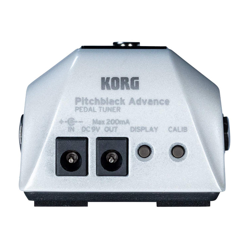 Korg Pitchblack Advance Pedal Tuner - Metallic White (an Austin Bazaar Exclusive)